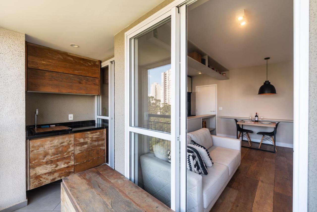 Loft Luxo Morumbi, Wifi500Mb - Traveller Awards 2025 サンパウロ エクステリア 写真