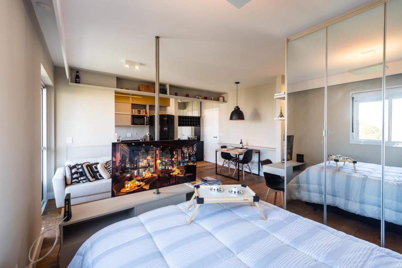 Loft Luxo Morumbi, Wifi500Mb - Traveller Awards 2025 サンパウロ エクステリア 写真