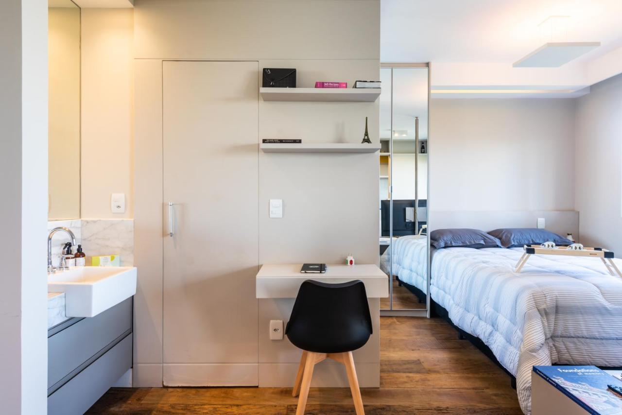 Loft Luxo Morumbi, Wifi500Mb - Traveller Awards 2025 サンパウロ エクステリア 写真